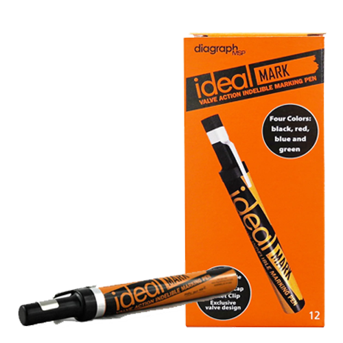 IDEAL Valve Action Marker - Black (Box)