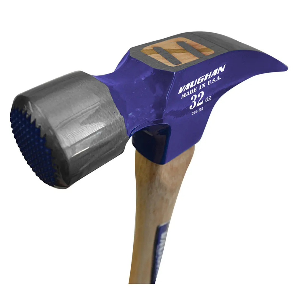 Vaughan, Milled Face,  32oz Framing Hammer with Hick. Handle