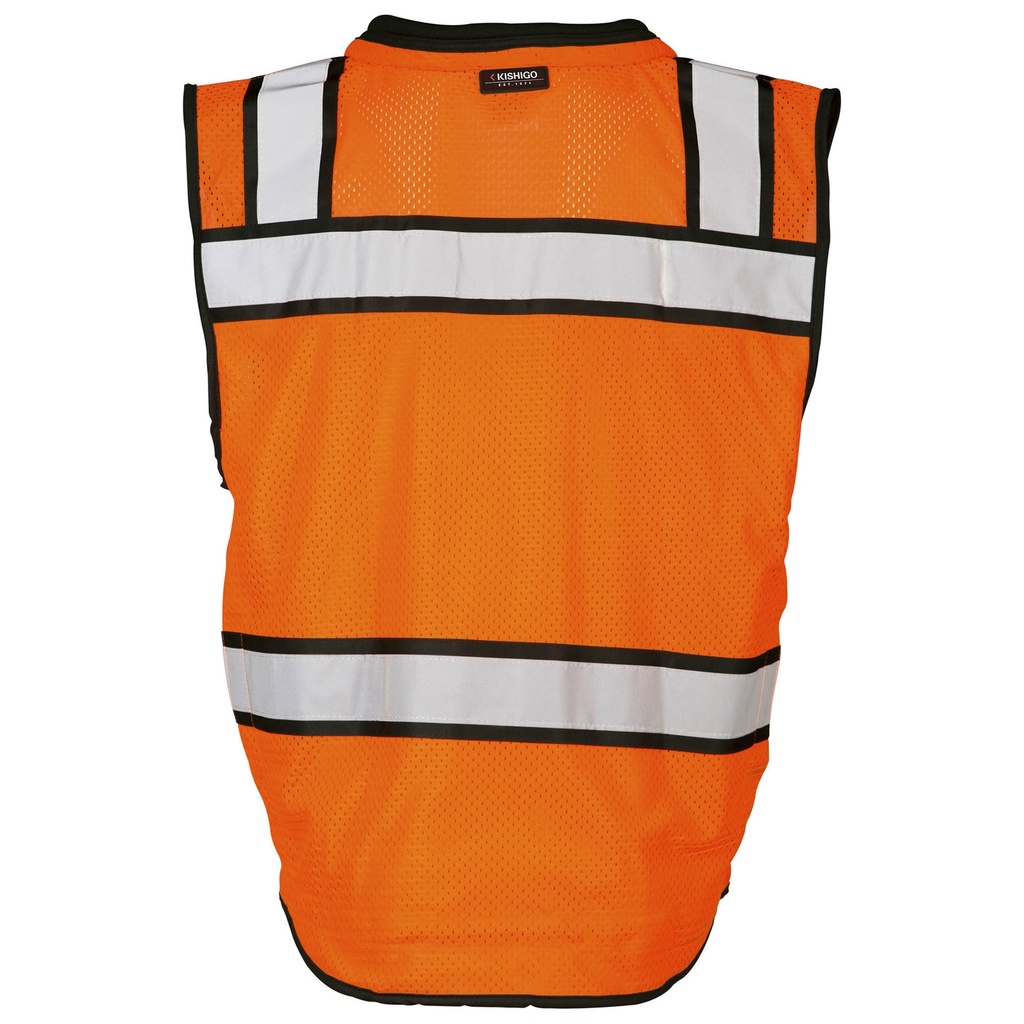 Kishigo S5005 High Performance Surveyors Safety Vest - Orange