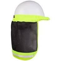 Black and Lime Hard Hat Sun Shield, ML Kishigp