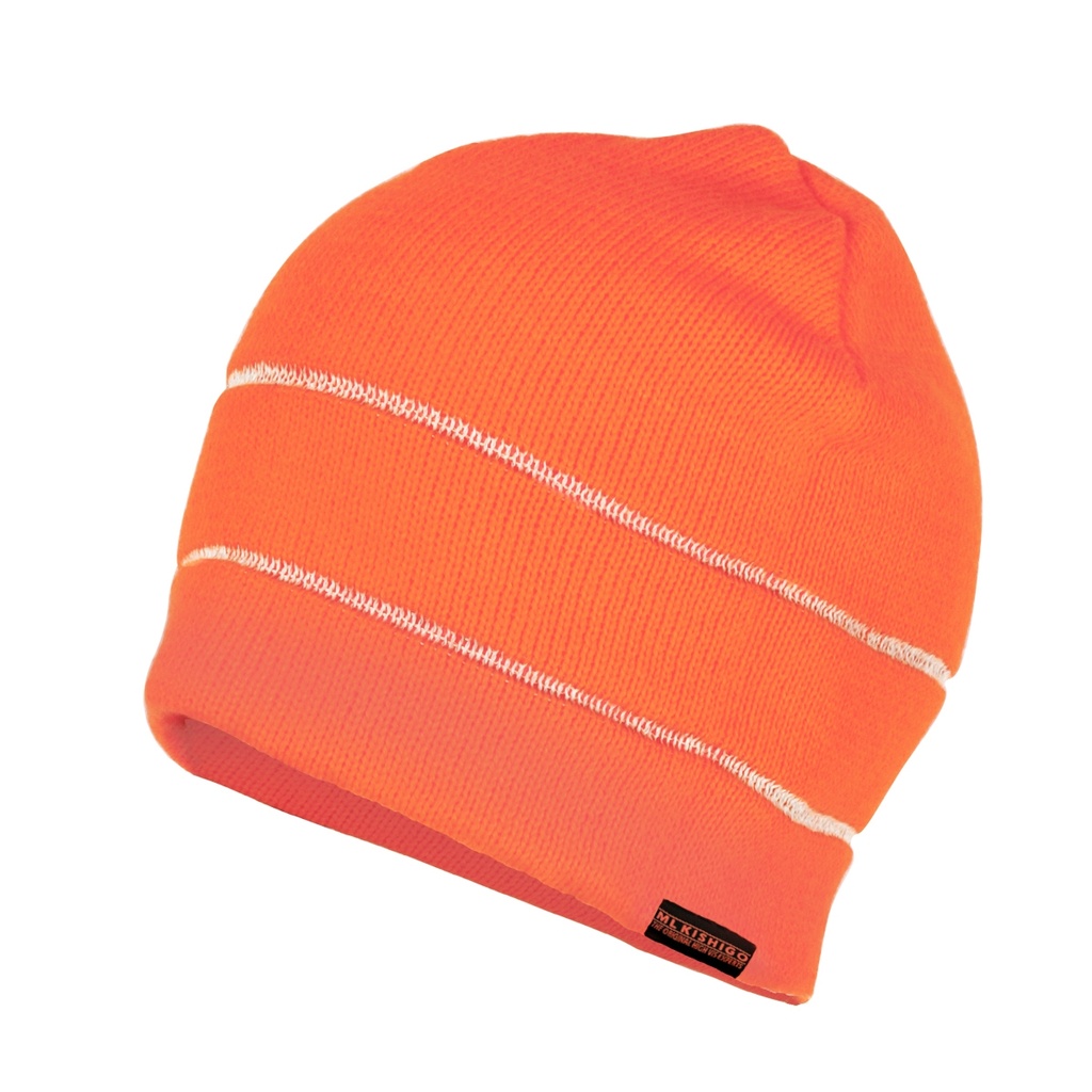 Hi Viz Orange Knit Beanie Hat, One Size ML Kishigo