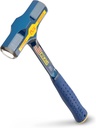 Estwing 48 Oz Solid Steel Engineers Hammer With Blue Nylon Vinyl Grip And End Cap