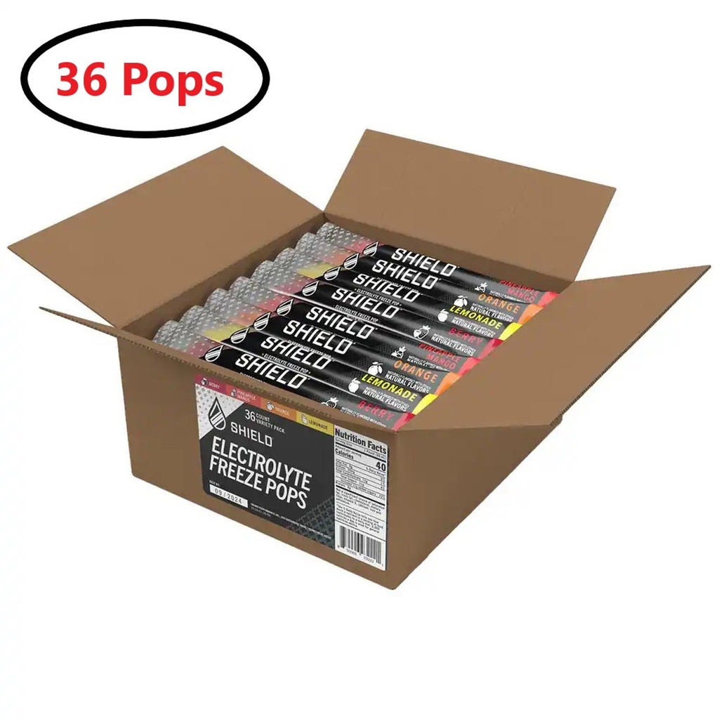 Shield, Frozen Pop, Bag of 36 mixed flavors