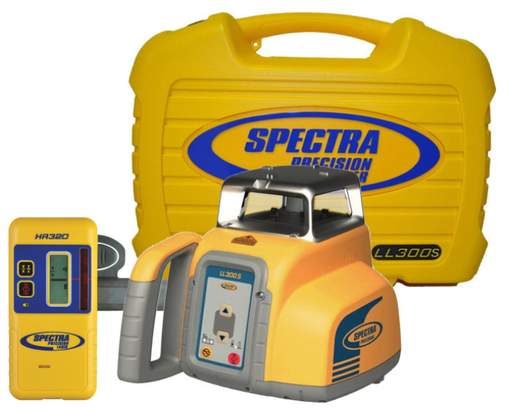 [LL300S] LL300S Laser Level, HL 450 Receiveer, C45 Rod Clamp, Alkaline Batteries, Carry Case